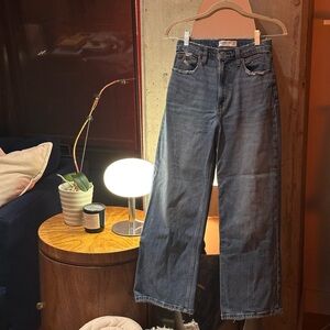 A&F Wide Leg Jeans